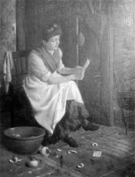 Interior Scene With Fireplace - view 1