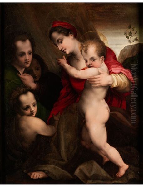 Madonna Mit Kind Und Engeln - view 1