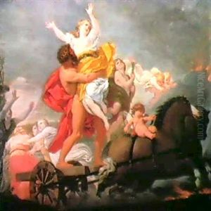 Il Ratto Di Proserpina by Giulio (Giuliano) Traballesi