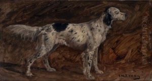English Setter by John Martin Tracy