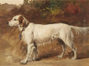 Leicester, An English Setter by John Martin Tracy