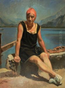Badende Am Thunersee