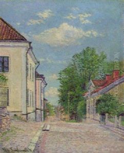 Gata, Gamla Askersund by Hjalmar Trafvenfeldt