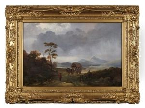 On A Mountain Pass by Edward Train