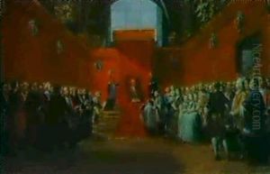Carlos Iii Toma Posesion De La Canongia De La Seo De        Barcelona