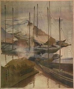 Crepuscule A Hanoi by  Tran Binh Loc