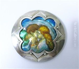 The Kiss by Phoebe Ann Traquair