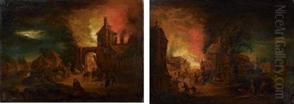 Incendies Nocturnes (pair) - view 1