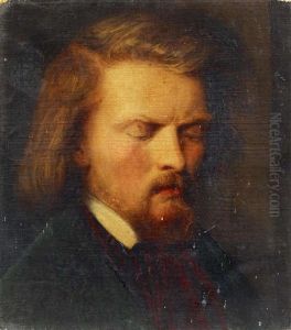 Selbstportrat Des Kunstlers by Wilhelm Carl F. Trautschold