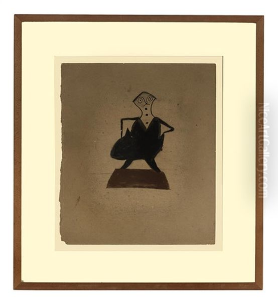 Man On Stand - view 1