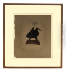 Man On Stand by Bill Traylor