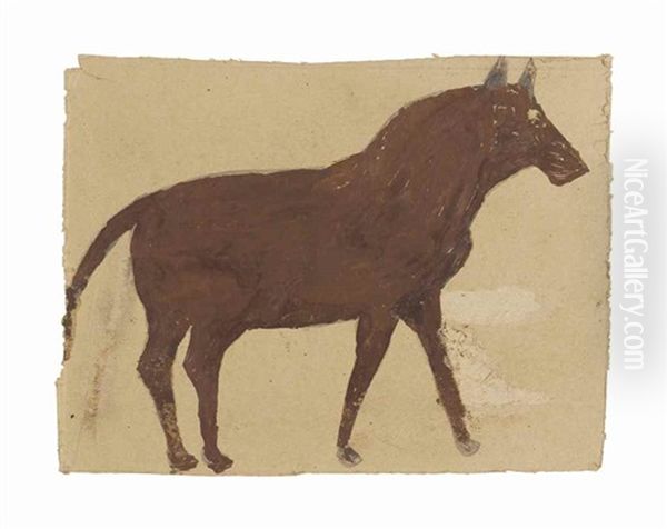 Brown Horse - view 1