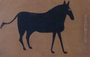 Big Black Mule by Bill Traylor