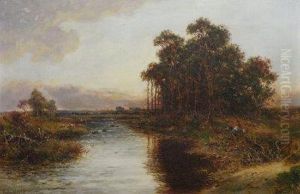 Autumn Evening On The River Severn Autumn Evening On The River Severn