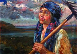 Woman With A Shovel