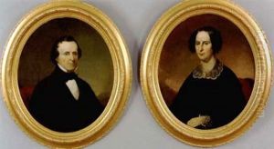 Portrait Of Husband (+ Portrait Of Wife; Pair)