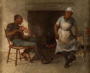Black Musician by William Brooke Thomas Trego