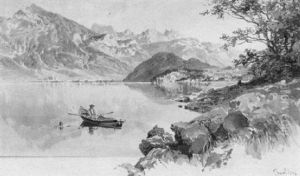 Ruderer Am Wolfgangsee