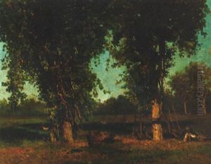 Resting Under A Tree During Harvesting