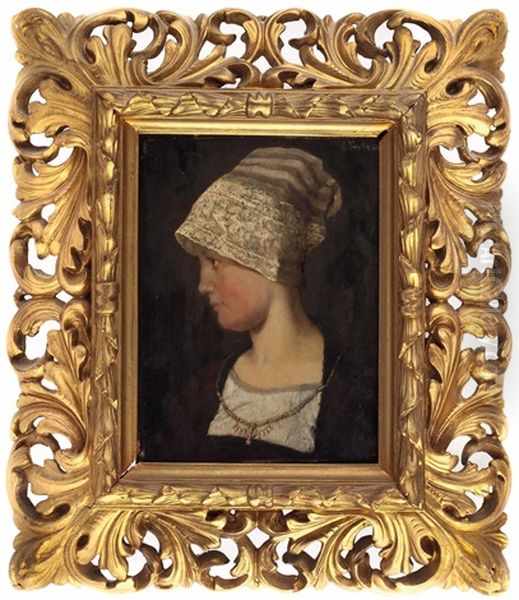 Bildnis Einer Dame In Historischer Kleidung - view 1