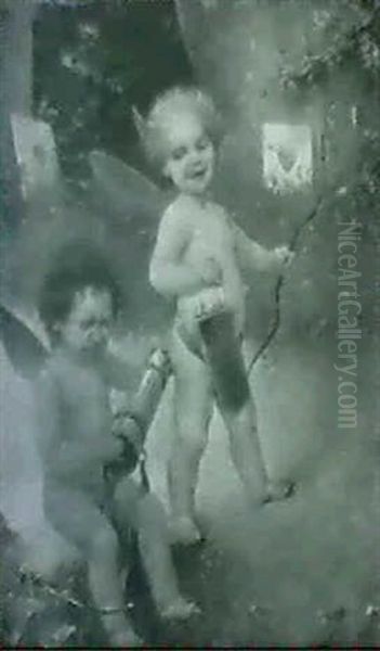 Spielende Putti - view 1