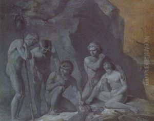 A Mythological Figure Subject by Henry Tresham