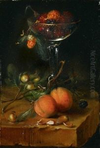 Stillleben Mit Fruchten by Catharina Treu