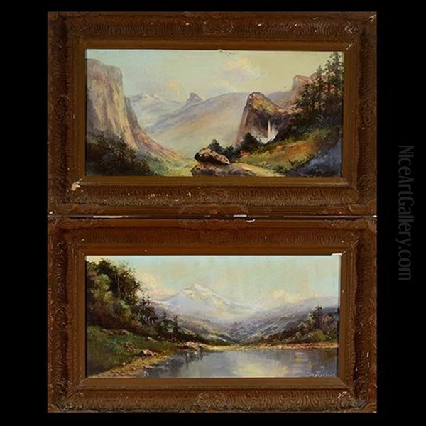 Mount Hood; Yosemite Valley (2 Works) - view 1