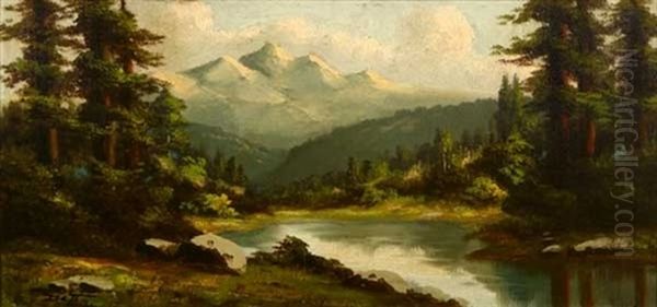 River Mountain Landscape - view 1