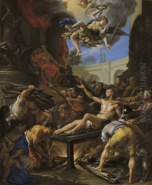 The Martyrdom Of Saint Lawrence - view 1
