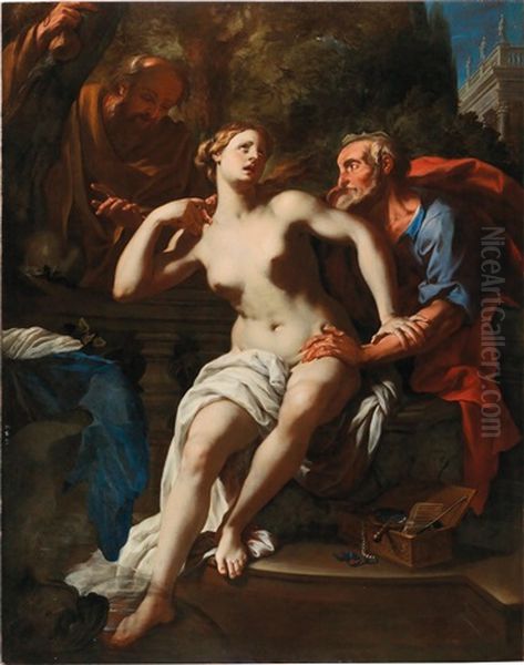 Susanna And The Elders - view 1
