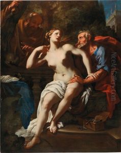 Susanna And The Elders by Francesco Trevisani