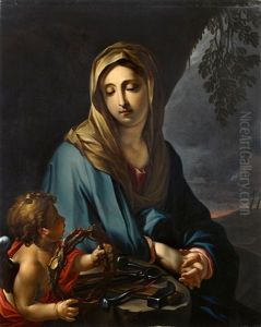 Madonna Mit Den Arma Christi Madonna Mit Den Arma Christi