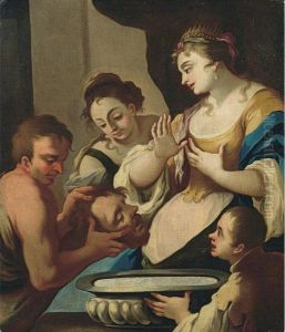 Giuditta E Oloferne by Simone Brentana