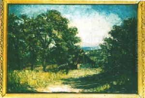 Paysage A La Ferme by Joseph Trevoux