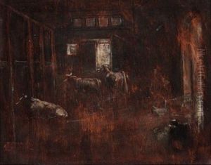 In The Stable by Theofrastos Triandafyllidis