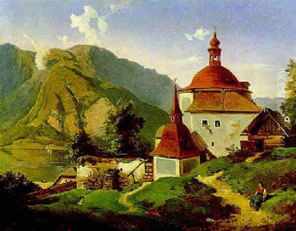 Das Alte Pfarrkirchlein In Hallstatt - view 1