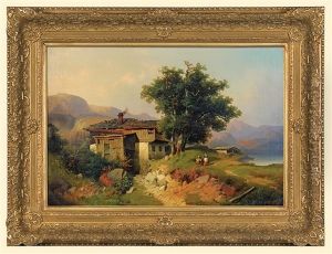 House At A Lake