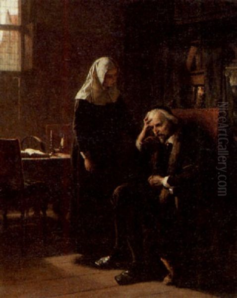 Interior With Man And Woman - view 1