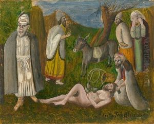 Der Barmherzige Samariter by Adalbert Trillhaase