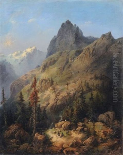 Rast Im Gebirge - view 1