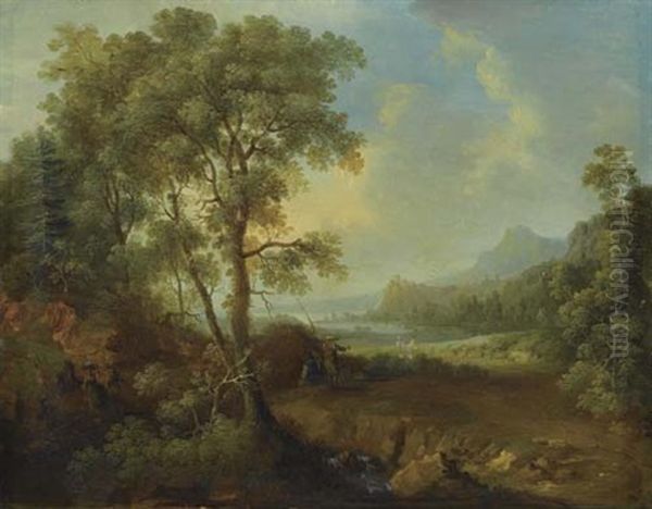 Flusslandschaft - view 1
