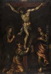 Crucifixion by Luis Tristan De Escamilla