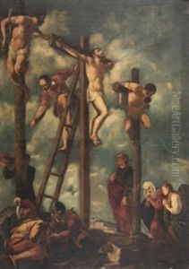 El Calvario by Luis Tristan De Escamilla