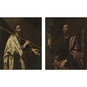 Saint Bartholomew (+ Saint James The Greater; Pair)
