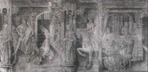 Scenes From The Miracles Of The Virgin And The Story Of A Roman Empress by Ernest William Tristram