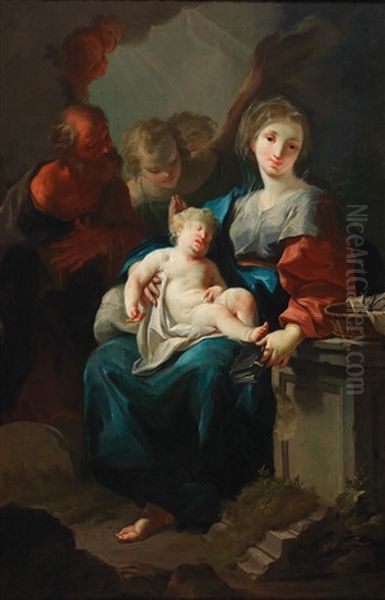 The Holy Family With The Sleeping Christ Child - view 1