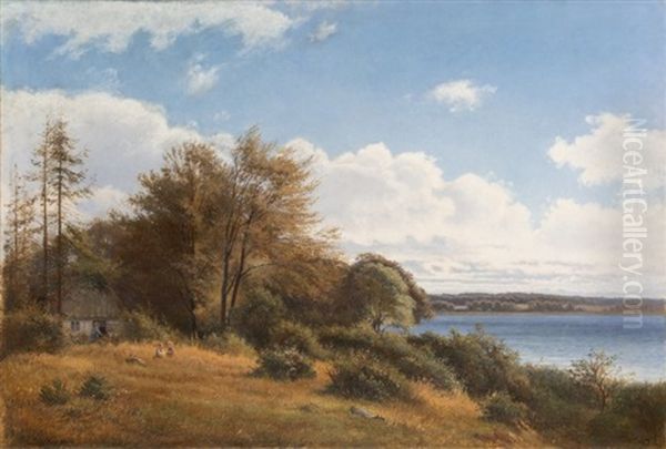 Cottage By A Lake, 1873 - view 1