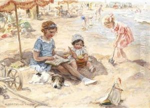 By The Seaside by Johann Jan Zoetelief Tromp