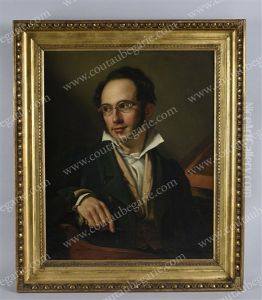 Portrait Presume Du Graveur Alexandre Alexandrovitch Froloff, Ami Du Peintre Portrait Presume Du Graveur Alexandre Alexandrovitch Froloff, Ami Du Peintre